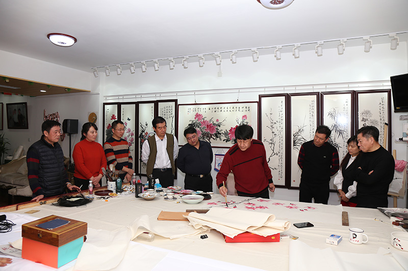 胡乐平画院迎新年画展成功在京举办